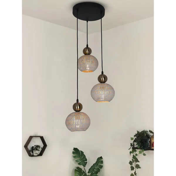Brownass_Rustic_White_Black_Metal_Hanging_Light_Default_Title