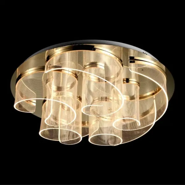 French_Gold_Metal_Acrylic_Led_Ceiling_Light_Default_Title