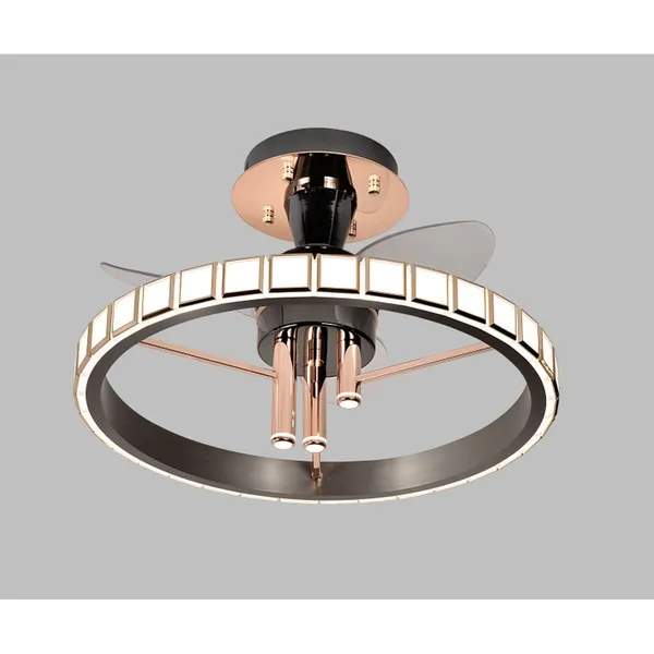 French_Gold_Gunblack_Metal_Acrylic_Led_Ceiling_Light_Default_Title