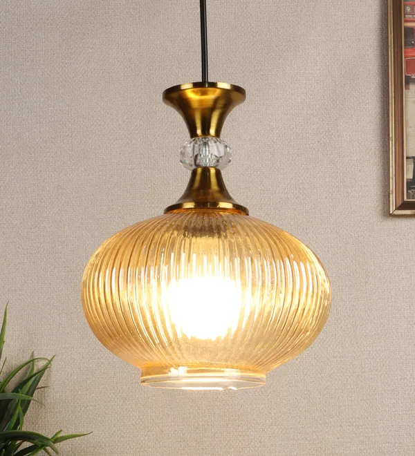 Lights_Gold_Iron_Glass_Hanging_Light_1112_Hl_Gold_Default_Title
