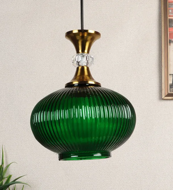 Lights_Gold_Iron_Hanging_Light_Hl_1112_Green_Default_Title