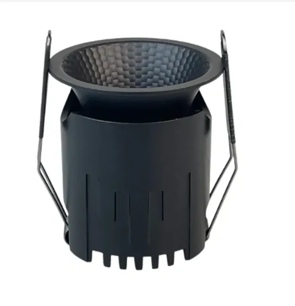 Black_Round_Recessed_LED_Downlight_Fixture