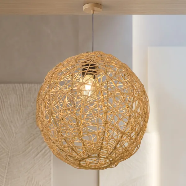 Natural_Mounjh_Grass_Handwoven_Pendant_Light