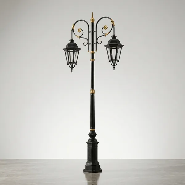 Cast_Iron_Dual_Head_Decorative_Outdoor_Garden_Lamp_Post