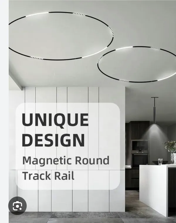 Magnetic_Round_Track_Rail_Ceiling_Lighting_System