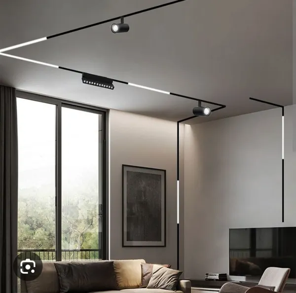 Black_Magnetic_Track_Lighting_System