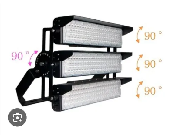 Black_Adjustable_Three_Panel_LED_Flood_Light