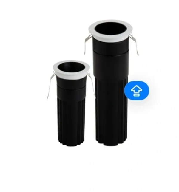 Black_Round_Deep_Recessed_LED_Downlight_Housing