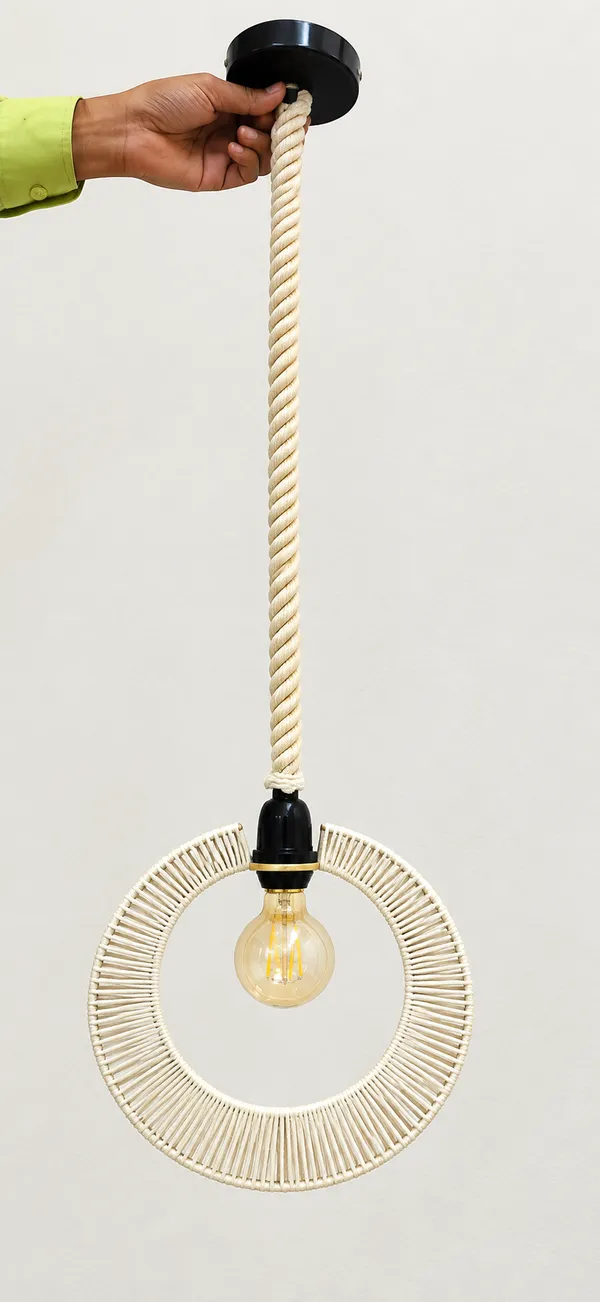 Cotton_Thread_Metal_Bohemian_Sunburst_Pendant_Light_Set_Of_2
