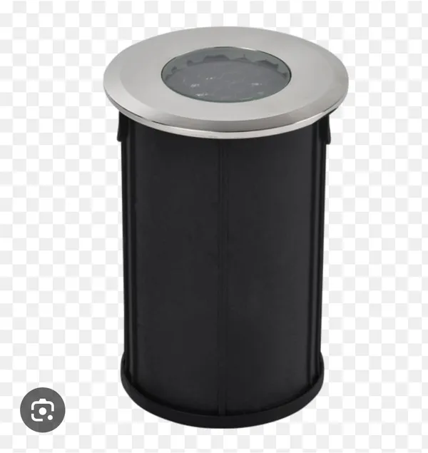 Black_Round_Recessed_Outdoor_Ground_Light