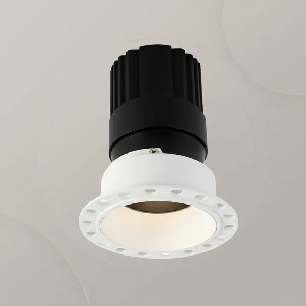 Black_And_White_Round_LED_Recessed_Ceiling_Downlight
