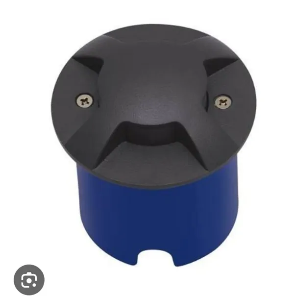 Blue_Round_Electrical_Junction_Box_With_Black_Cover