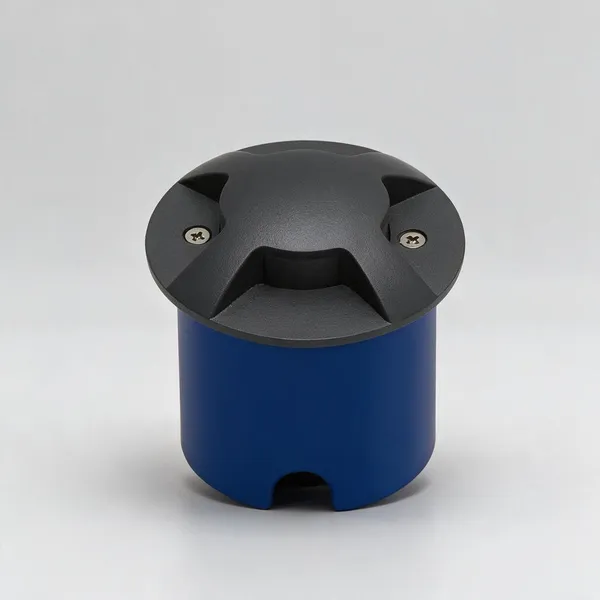 Blue_Round_Electrical_Junction_Box_With_Black_Cover