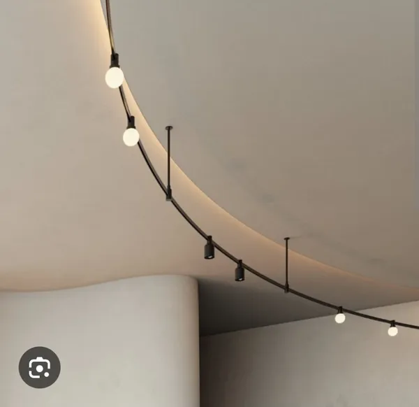 Black_Curved_Track_Ceiling_Light