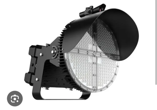Black_LED_Studio_Spotlight_With_Reflector