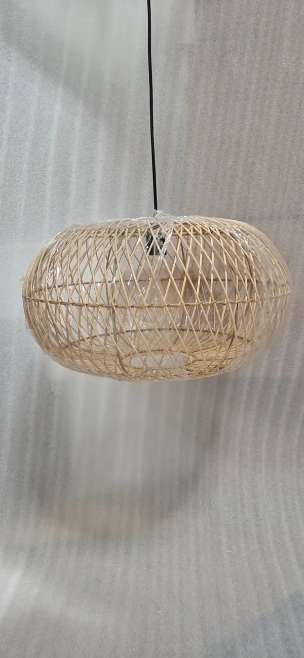 Natural_Cane_Rustic_Lattice_Weave_Elliptical_Pendant_Light