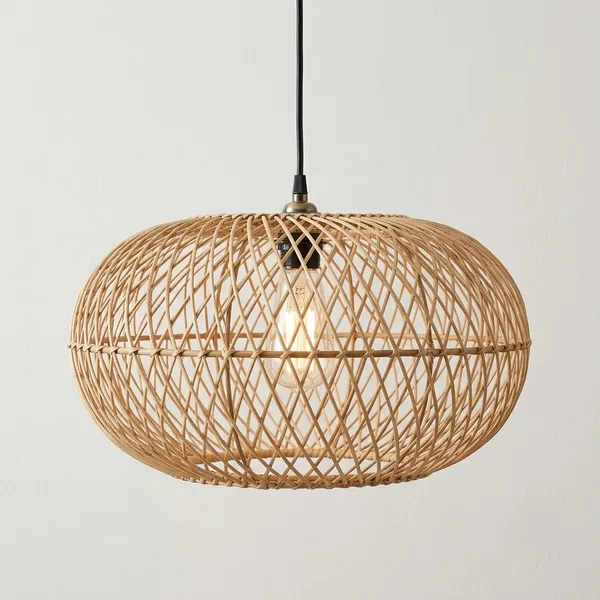 Natural_Cane_Rustic_Lattice_Weave_Elliptical_Pendant_Light
