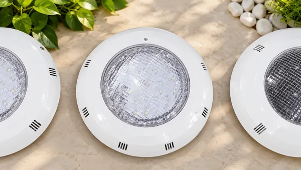 White_Round_Textured_Lens_Light_Fixture