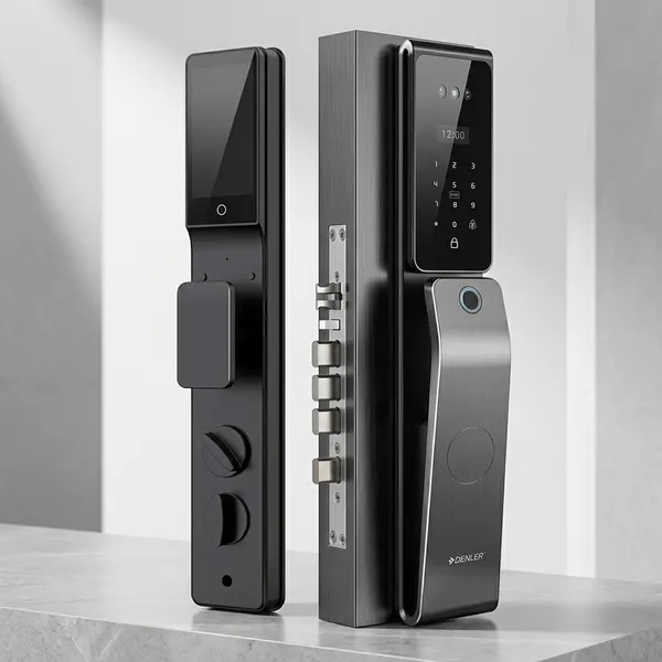 Denler_Smart_Fingerprint_Video_Door_Lock_with_Keypad