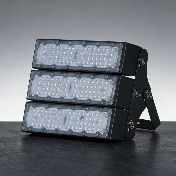 Black_Triple_Panel_LED_Flood_Light