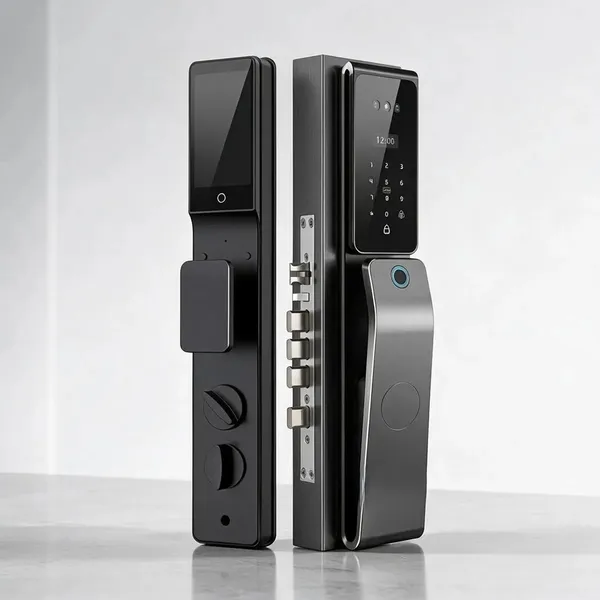 Smart_Fingerprint_Video_Door_Lock_with_Keypad