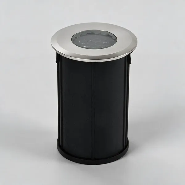 Black_Round_Recessed_Outdoor_Ground_Light
