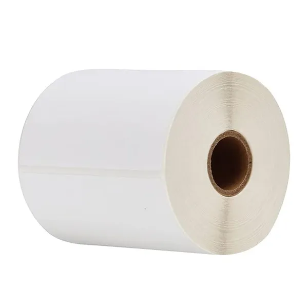 White_Thermal_Labels_Stickers_100X150Mm_400_Labels_Per_Roll_4"X_6"_Designed_For_Simple_Handling_Made_For_Everyday_Use_Supports_Routine_Needs
