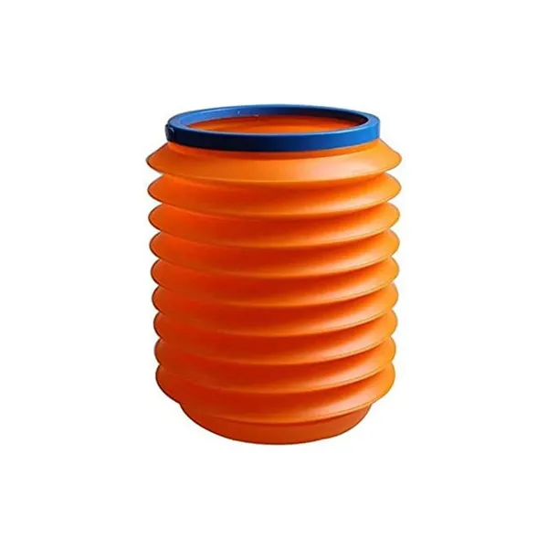 Orange_Foldable_Storage_Bucket_Versatile_Water_Container_And_Dustbin_And_Space_Saving_Design_For_Home_And_Car_And_And_Kitchen_Use_And_For_Organizing_And_Convenience