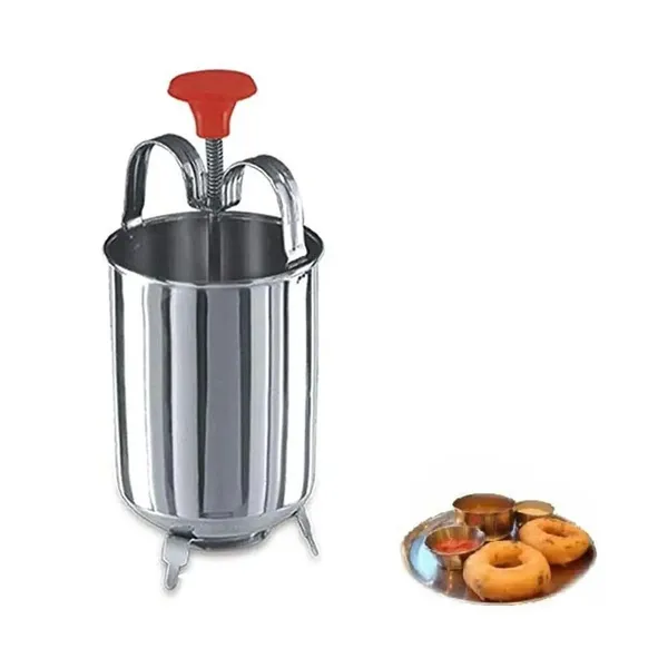 Silver_Stainless_Steel_Medu_Vada_And_Donut_Maker_Shaped_Vadas_And_Donuts_With_Ease
