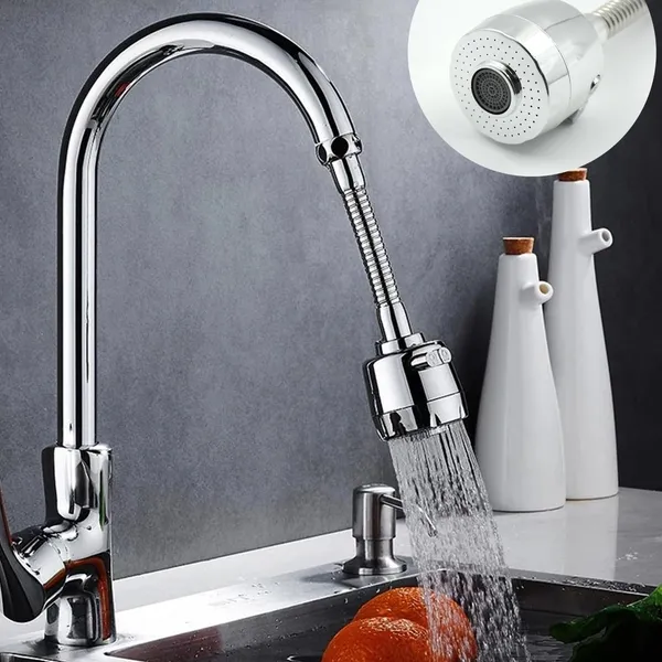 Silver_Plastic_360°_Degree_Rotating_Water_Saving_Sprinkler_And_Faucet_Aerator_With_Jet_Stream_Spray_Setting_Splash_Proof_Filter_Extender_For_Sink_And_Bathroom_6_Inch