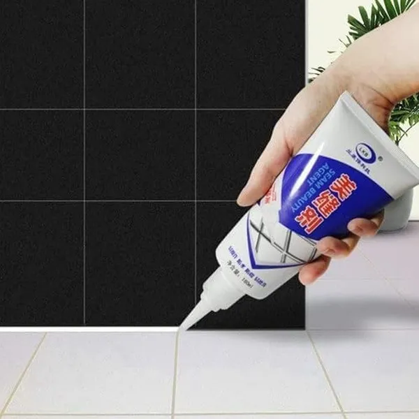 White_Waterproof_Tile_Gap_And_Crack_Grout_Filler_Water_Resistant_Silicone_Sealant_For_Diy_Home_Sink_Gaps_And_Tiles_Gaps_And_Grouts_Repair_Filler_Tube__Home_And_Office_Bathroom_And_Toilets_180_Ml