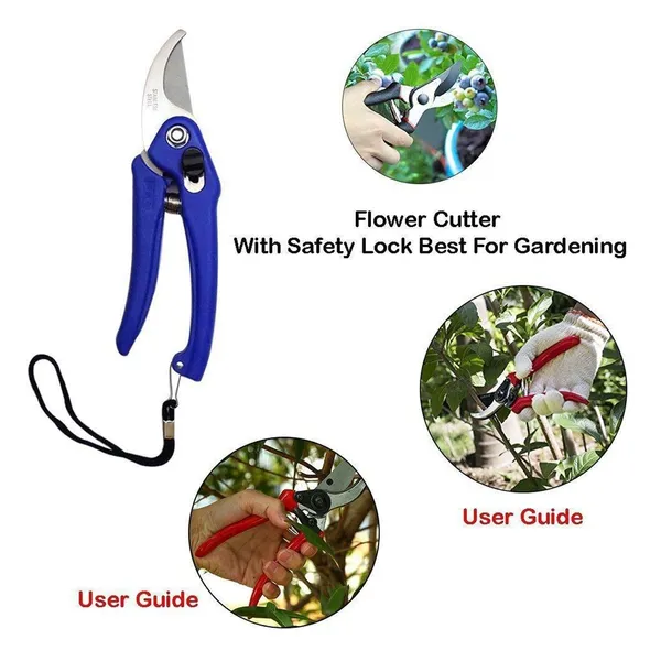 Blue_Garden_Shears_And_Pruning_Scissors_For_Cutting_Branches_And_Flowers_And_Leaves_And_And_Trimming_Plants