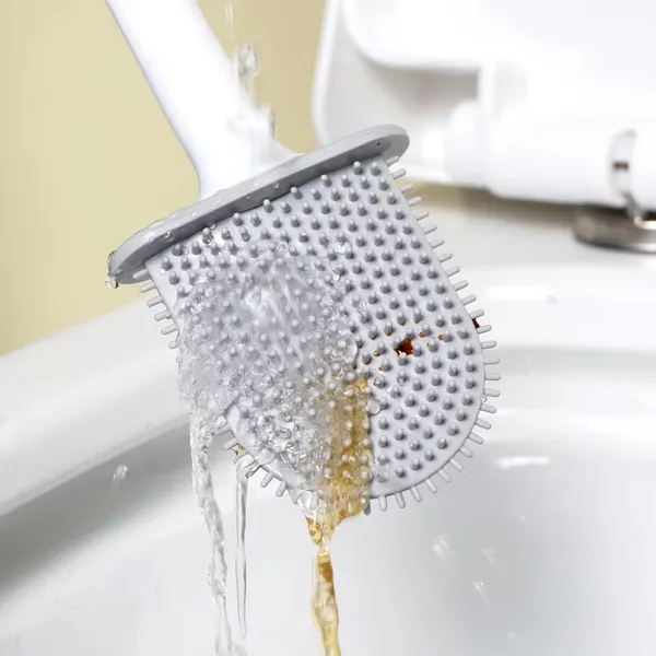 White_Portable_Silicone_Toilet_Brush_With_Wall_Mounted_Holder_Anti_Drip_And_Non_Slip_Long_Handle_For_Effortless_Cleaning_And_Hygienic_Bathroom_Care_Pack_Of_1