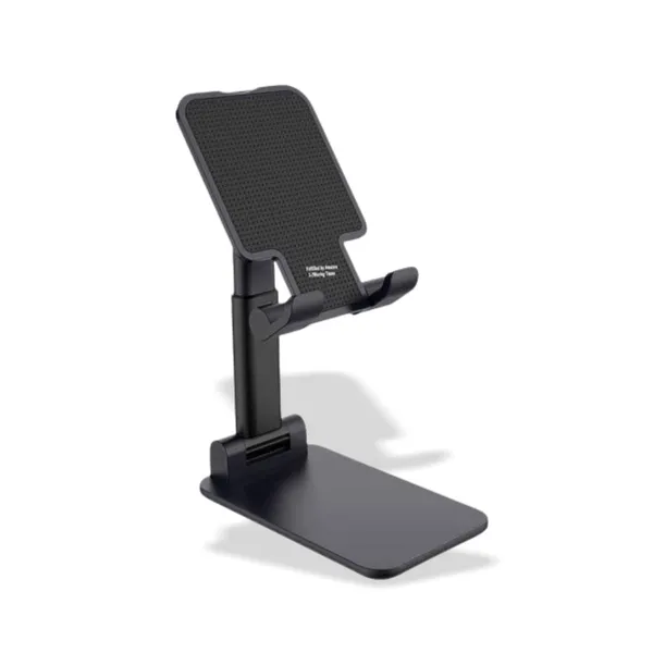 Black_Foldable_Mobile_Stand_With_Adjustable_Angle_Portable_Desktop_Table_Mobile_Holder_For_Convenient_Viewing_And_Hands_Free_Use