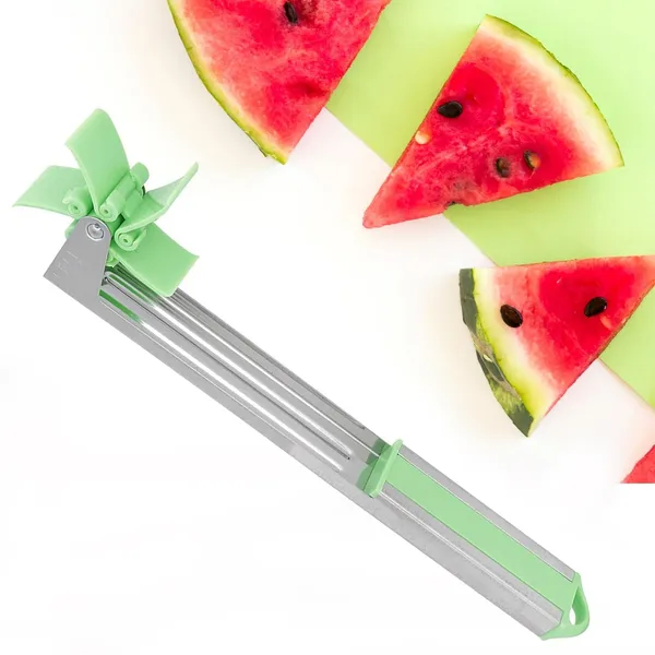 Light_Green_Stainless_Steel_Watermelon_Cutter_Windmill_Slicer_And_Peeler_Easy_To_Use_Kitchen_Tool_For_Effortless_Fruit_Slicing_And_Preparation_At_Home
