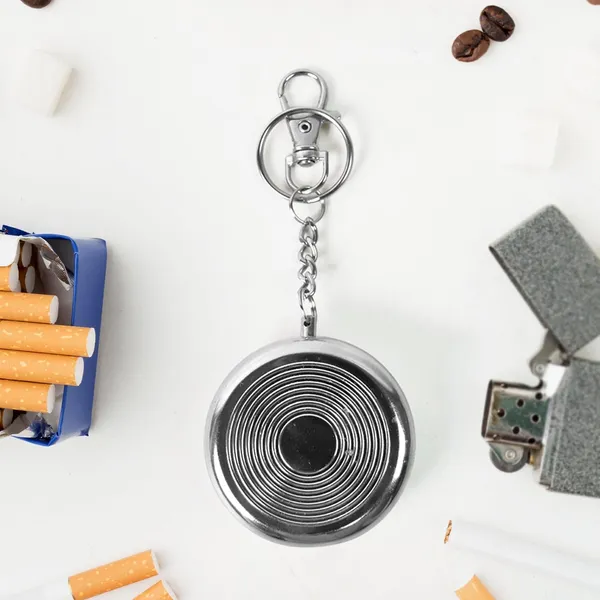 Silver_Mini_Pocket_Stainless_Steel_With_Keyring_Portable_And_Sleek_And_Compact_And_Stylish_Accessory_For_Effortless_Convenience_1Pc