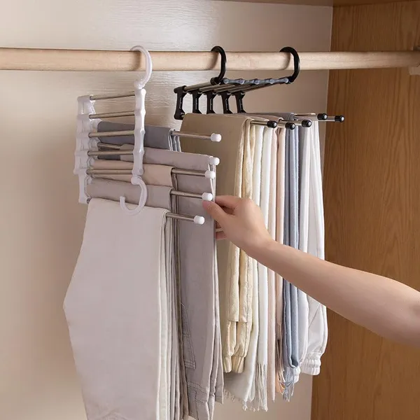 Silver_Adjustable_Pants_Hanger_Organizer_Versatile_And_Efficient_Hanger_For_Organizing_Trousers_And_Jeans_And_And_More