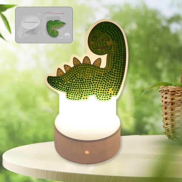 White_And_Green_Night_Light_For_Child_Toy_Toddlers_Desk_Lamp_1_Pc_And_Battery_Not_Included_And_Mix_Design