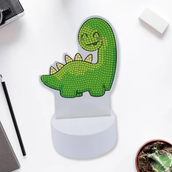 White_And_Green_Night_Light_For_Child_Toy_Toddlers_Desk_Lamp_1_Pc_And_Battery_Not_Included_And_Mix_Design