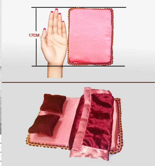 Pink_Velvet_And_Satin_Laddu_Gopal_Ji_Bed