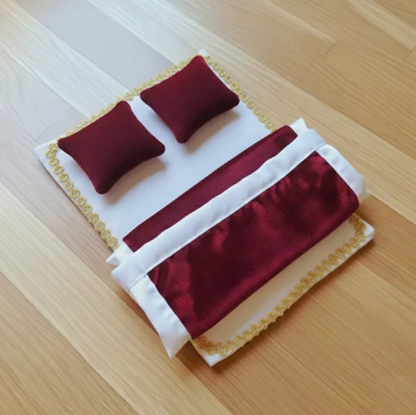 Maroon_Velvet_And_Satin_Laddu_Gopal_Ji_Bed