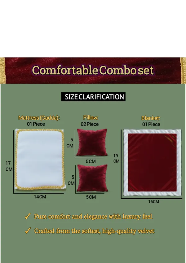 Maroon_Velvet_And_Satin_Laddu_Gopal_Ji_Bed