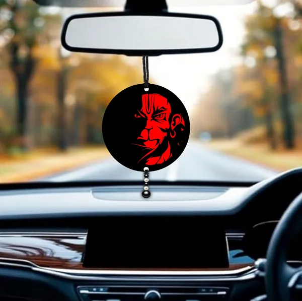 Premium_Car_Hanging_-_Red_Hanuman__Double-Sided_Rear_View_Mirror_Decor