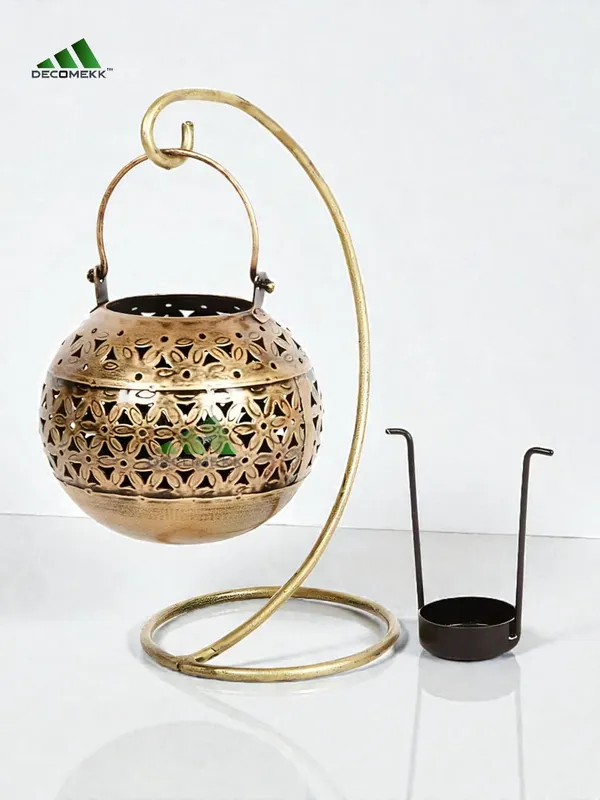 Gold_Metal_Handi_Tea_Light_Candle_Diya_Dhoop_Holder_With_Stand_Decorative_Vintage_Accents_Elegant_Accessories_Living_Room_Bedroom_Dining_Table_Centerpiece_Handcrafted_Unique_Traditional_Stylish