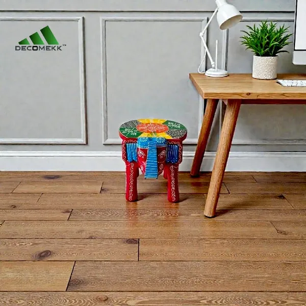 Red_And_Blue_Handcrafted_Wooden_Elephant_Stool_And_Hand_Painted_Rajasthani_Elephant_Table_And_Traditional_Indian_Showpiece_And_Ethnic_Mini_Stool_Living_Room_And_Office_And_Gift
