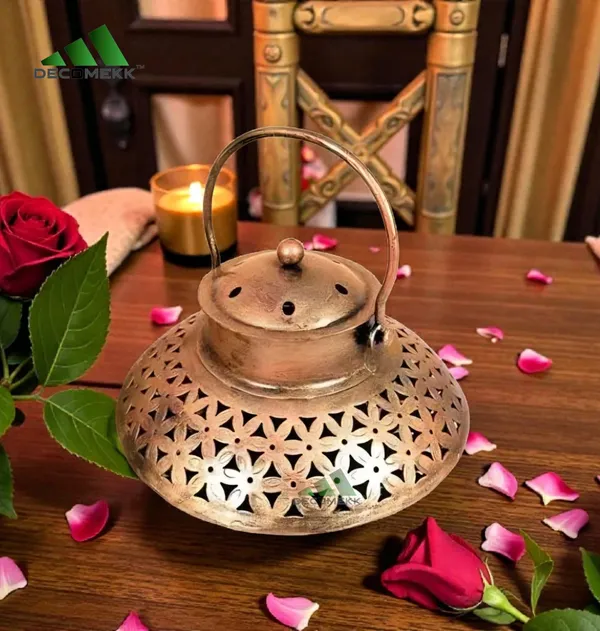 Gold_Vintage_Iron_Metal_Dhoop_Incense_Burner_Handcrafted_Tea_Light_Candle_Holder_With_Intricate_Cutwork_Design_Traditional_Aromatherapy_Diffuser_And_Wall_Hanging_Tradition_Cast_Candle_Stand