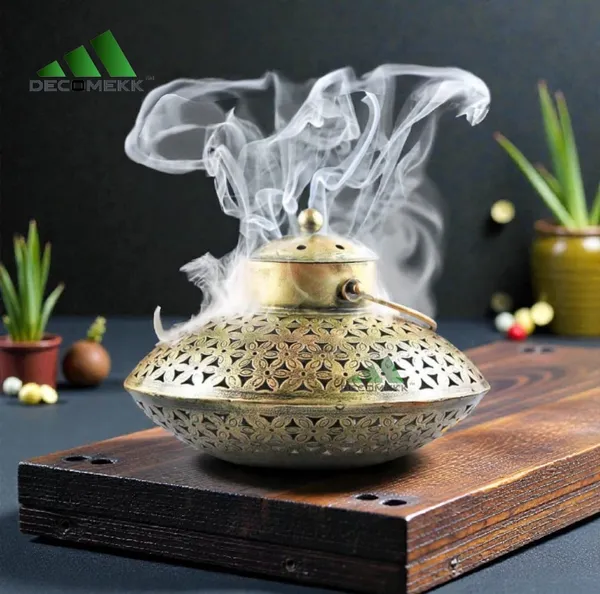 Gold_Vintage_Iron_Metal_Dhoop_Incense_Burner_Handcrafted_Tea_Light_Candle_Holder_With_Cutwork_Design_And_Traditional_Aromatherapy_Diffuser_And_Wall_Hanging_Tradition_Iron_Dhoop_Degchi_Candle_Stand