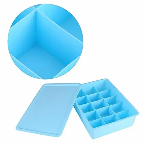 Sky_Blue_And_Beige_Plastic_Divider_Organizer_Box_With_Lid_|_Pack_Of_2