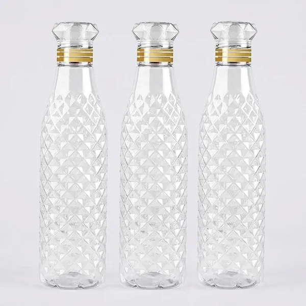 Multicolor_And_Transparent_Plastic_Premium_Water_Bottle_|_1_Liter_|_Pack_Of_3_Each