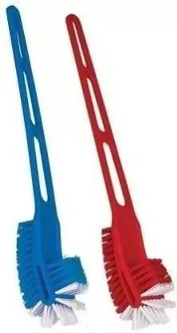Blue_And_Red_Plastic_Double_Sided_Long_Handle_Cleaning_Brush_For_Toilets_Flushes_|_Pack_Of_2